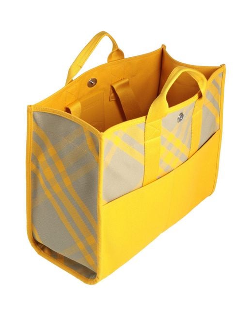Burberry Yellow Handbag