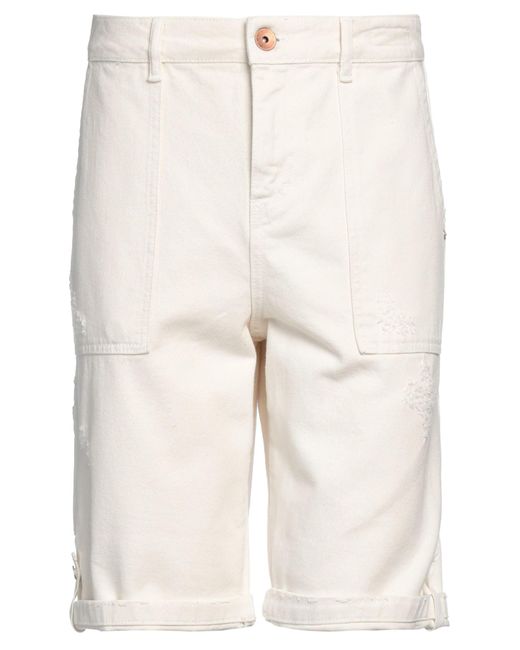 Berna Natural Denim Shorts for men