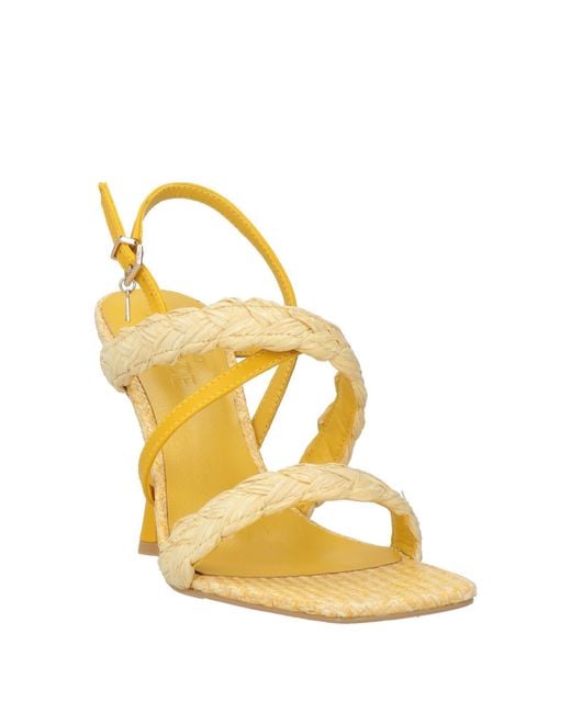 Twinset Metallic Sandals