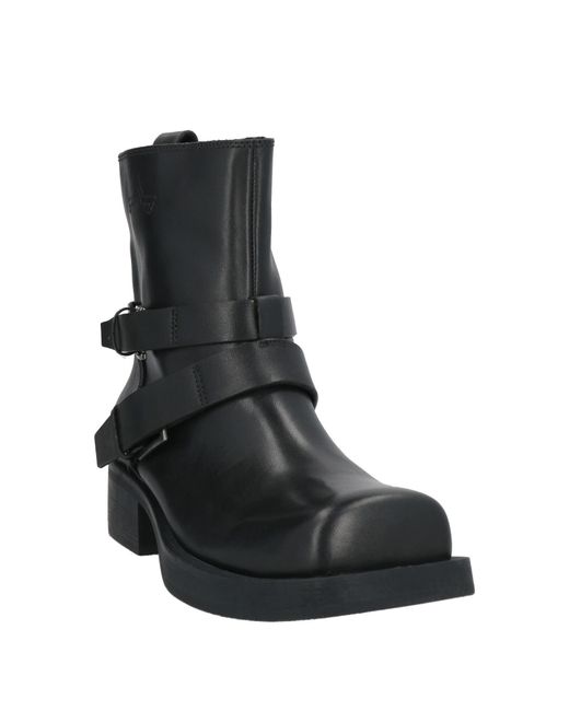 Ash Black Ankle Boots
