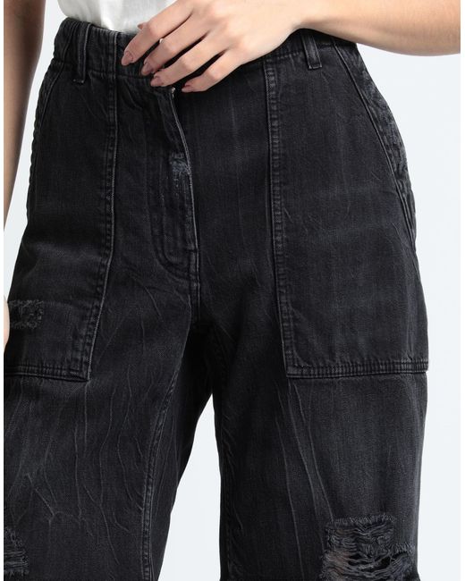 Givenchy Black Denim Shorts