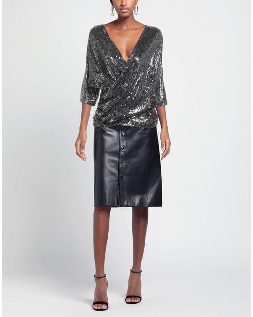 Balmain Gray Blouse