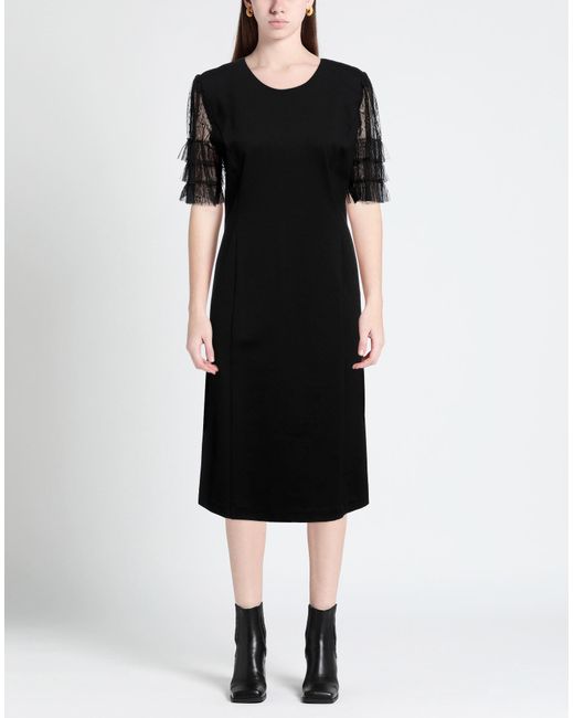 Twinset Black Midi Dress