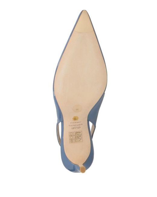 Stuart Weitzman Blue Pumps Leather