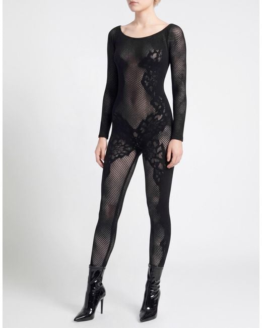Wolford Black Jumpsuit Polyamide, Elastane
