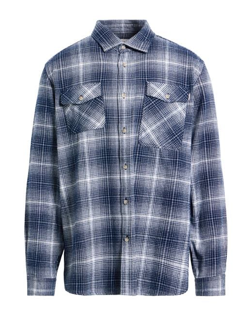 Woolrich Blue Shirt for men