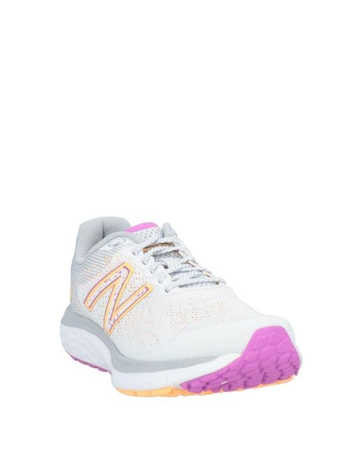 New Balance White Trainers