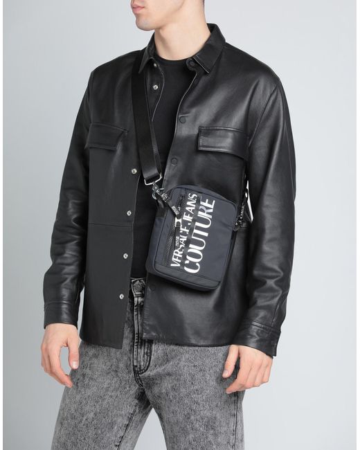 Versace Black Cross-body Bag for men