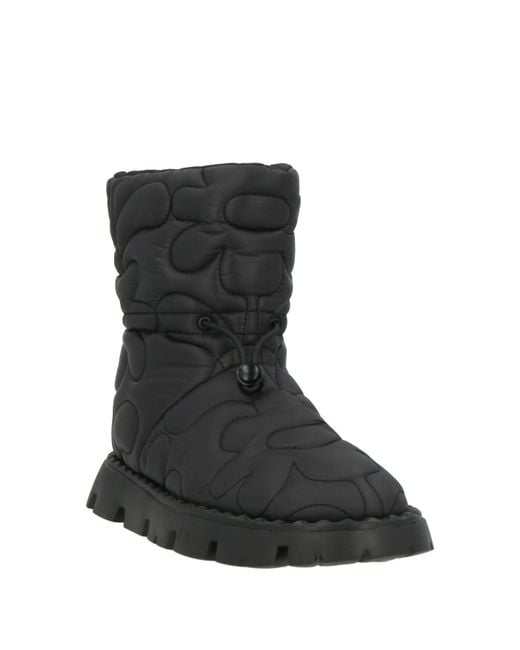 Ash Black Ankle Boots Nylon