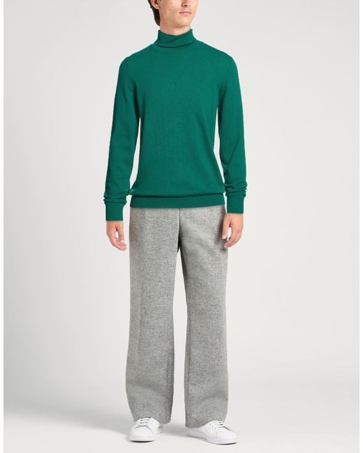 Zanone Green Turtlenecks for men
