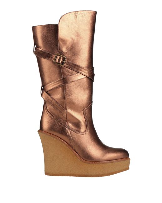 Paloma Barceló Brown Shande Boot Leather