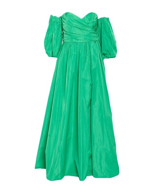 Liu Jo Green Maxi Dress Polyester