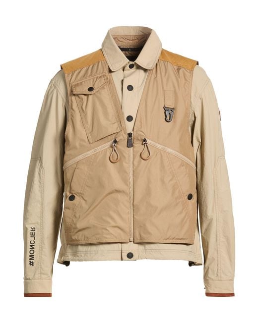 Moncler Natural Jacket Polyamide for men