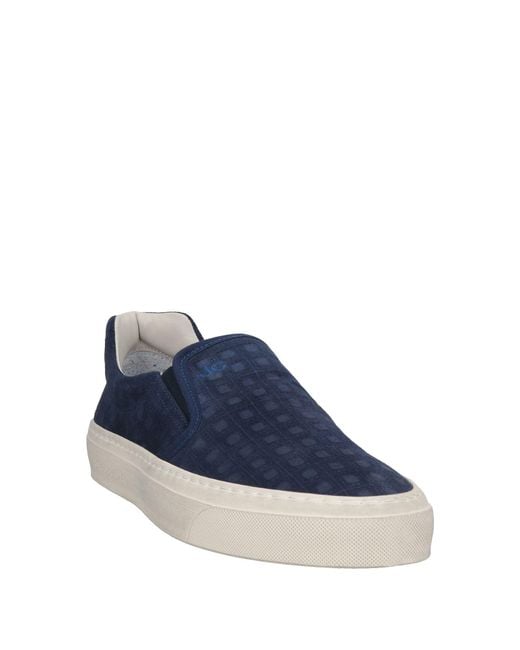 Jacob Cohen Blue Sneakers Leather for men