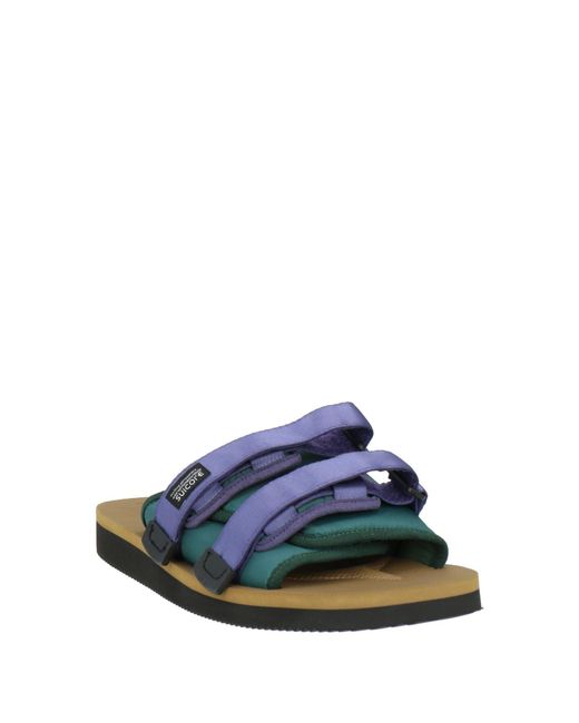 Suicoke Blue Sandals for men