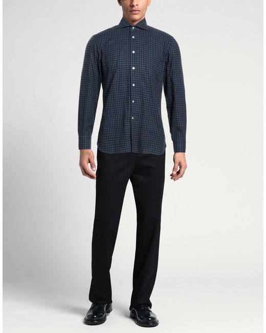 Camisa Borriello de hombre de color Blue