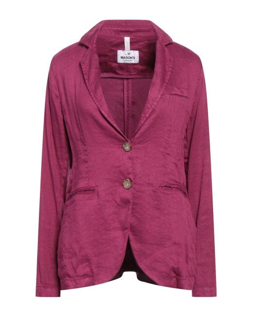Mason's Purple Blazer