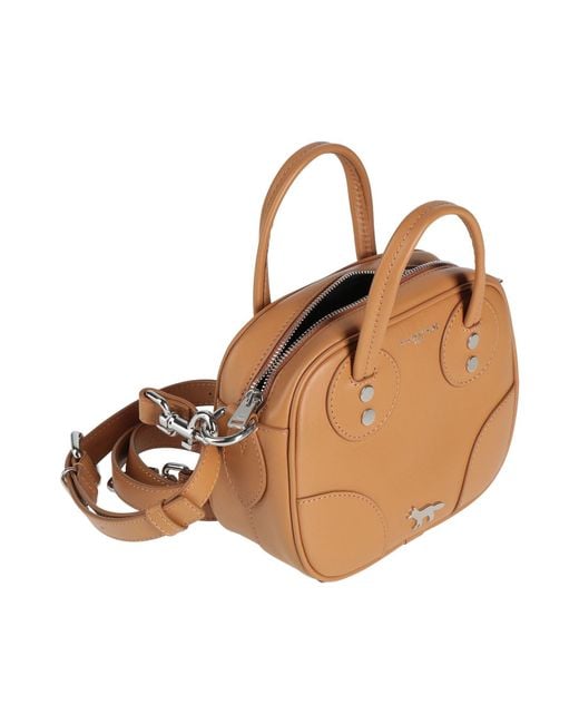 Maison Kitsuné Brown Handbag