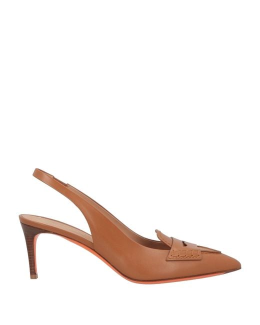 Santoni Brown Pumps