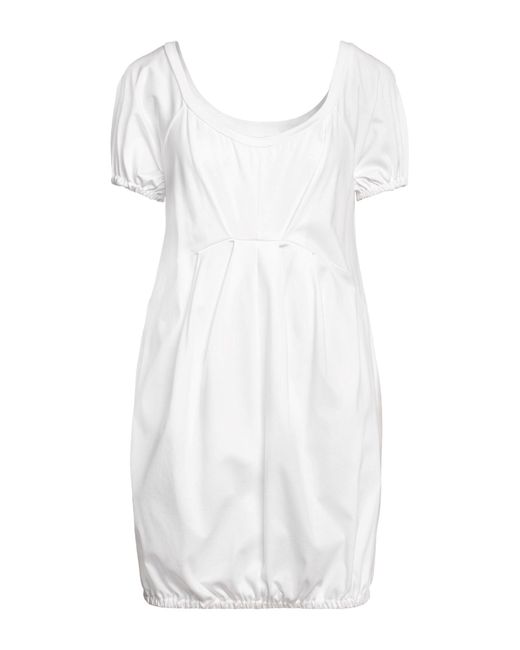 Sportmax White Mini Dress