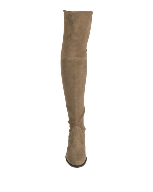 stuart weitzman white boots