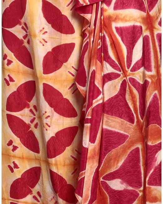 Ulla Johnson Red Maxi Dress Silk