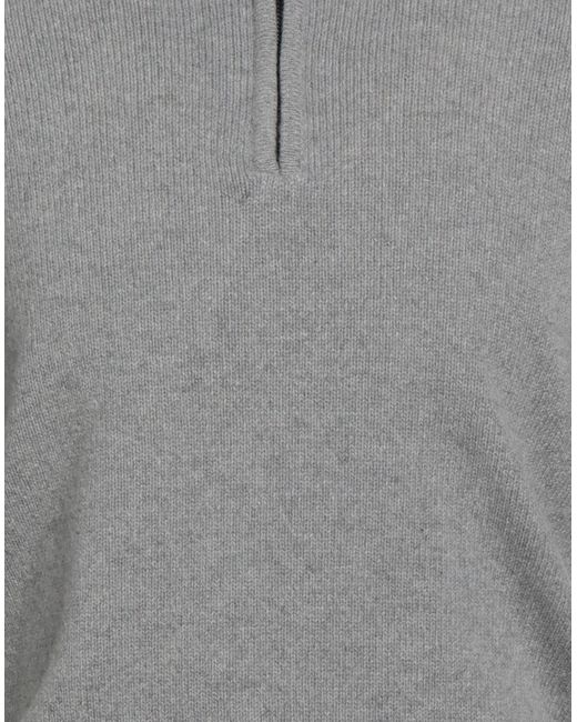 Aragona Gray Turtleneck Cashmere for men