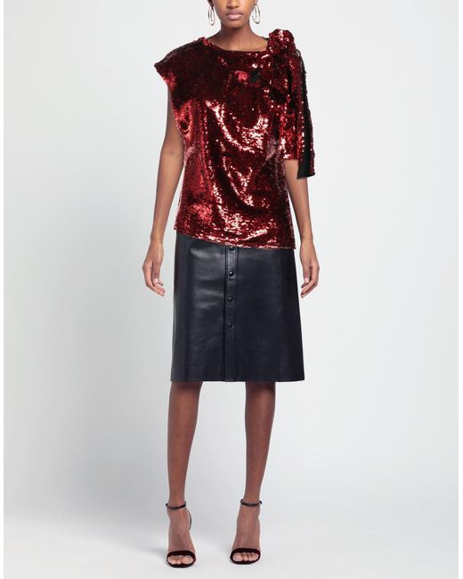 Top J.W. Anderson de color Red