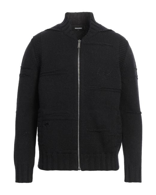 DSquared² Black Cardigan for men