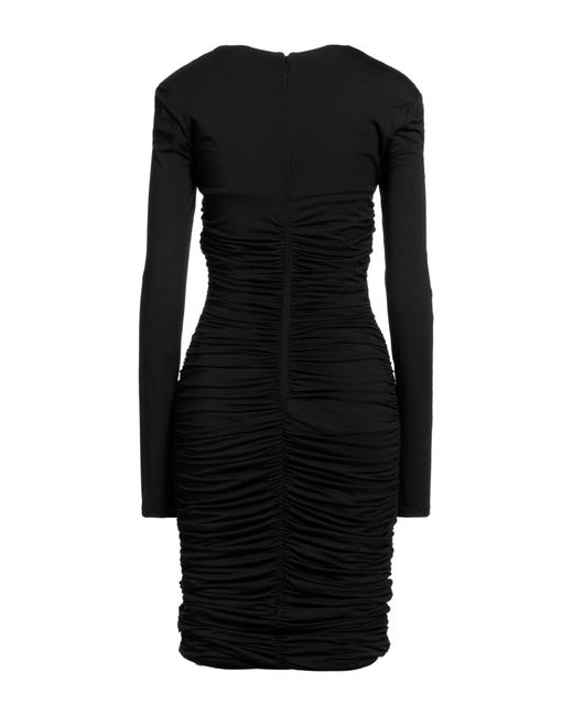 Roberto Cavalli Black Midi Dress