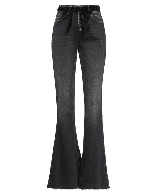 Pantalon en jean ViCOLO en coloris Black