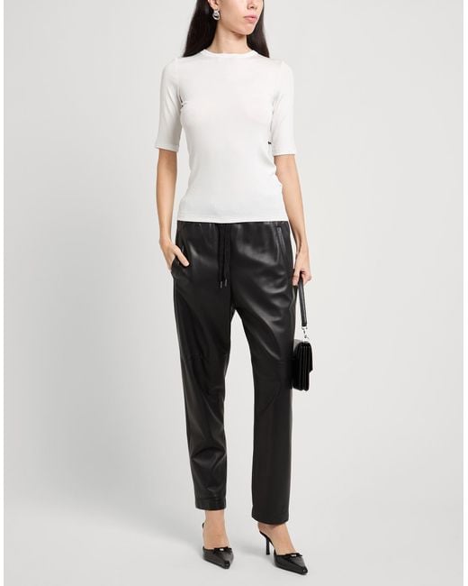 Fabiana Filippi White T-Shirt Viscose, Elastane