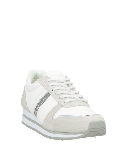 Versace Jeans White Trainers