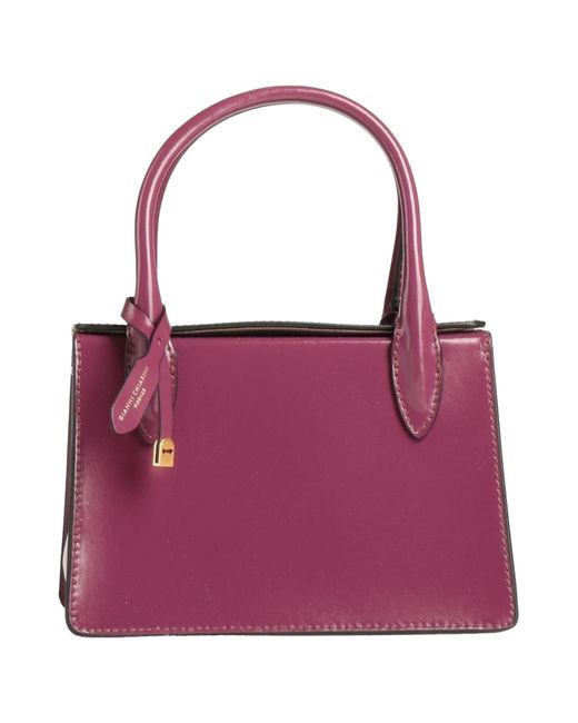 Gianni Chiarini Purple Handbag