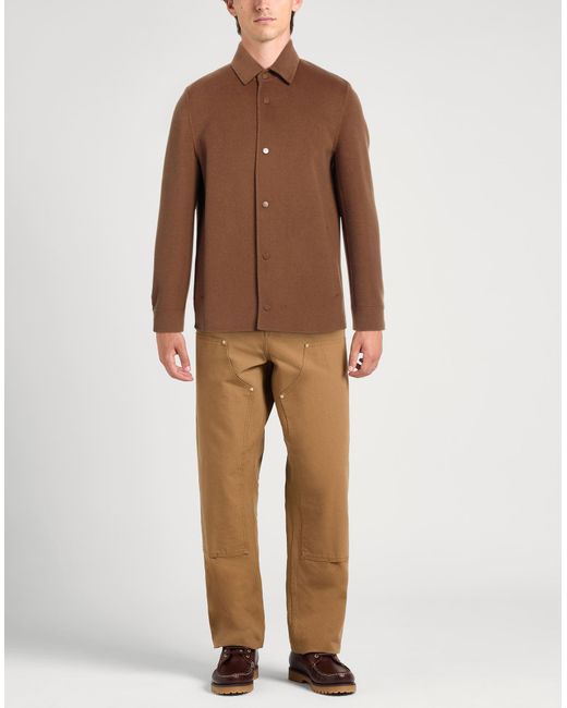 Alpha Studio Brown Jacket for men