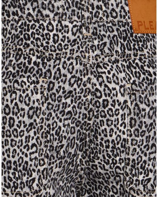 Please Gray Pants Cotton, Elastane