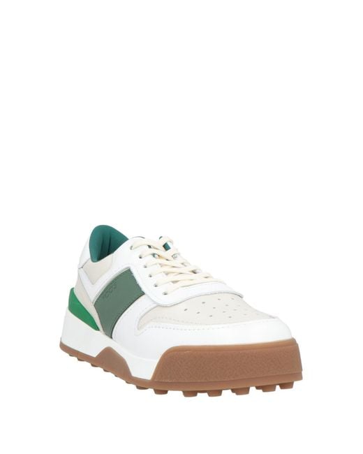 Tod's Green Sneakers Leather
