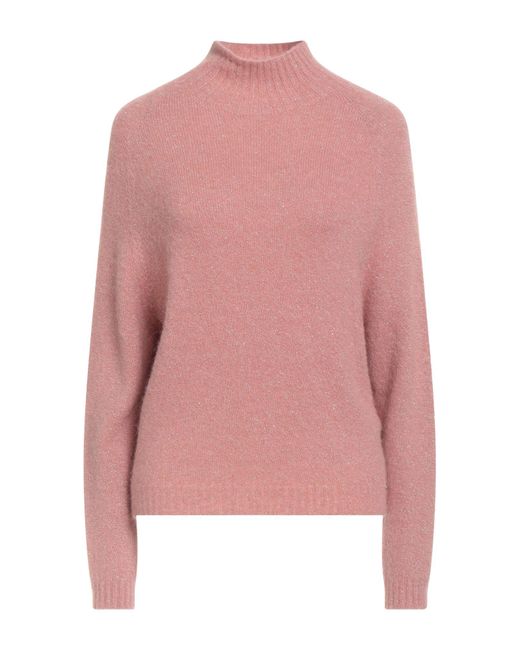 Ottod'Ame Pink Rollkragenpullover