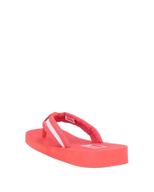 KENZO Red Thong Sandal for men
