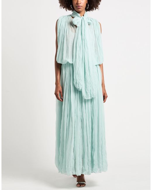Blumarine Green Maxi Dress