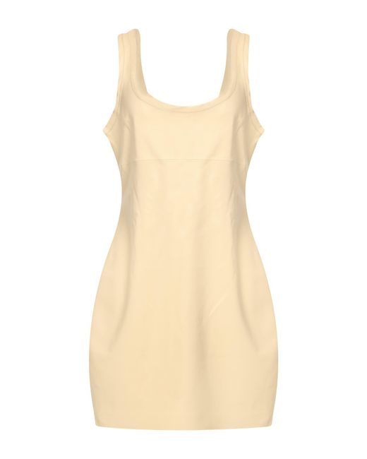 Stand Studio Natural Mini Dress