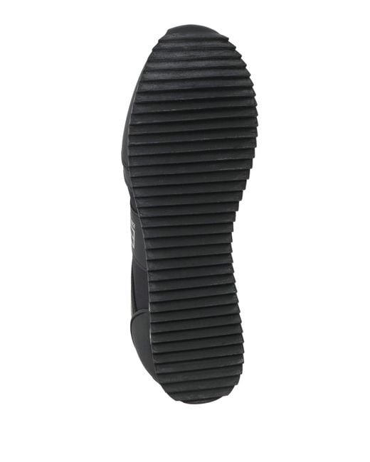 EA7 Black Sneakers Polyamide, Polyurethane for men