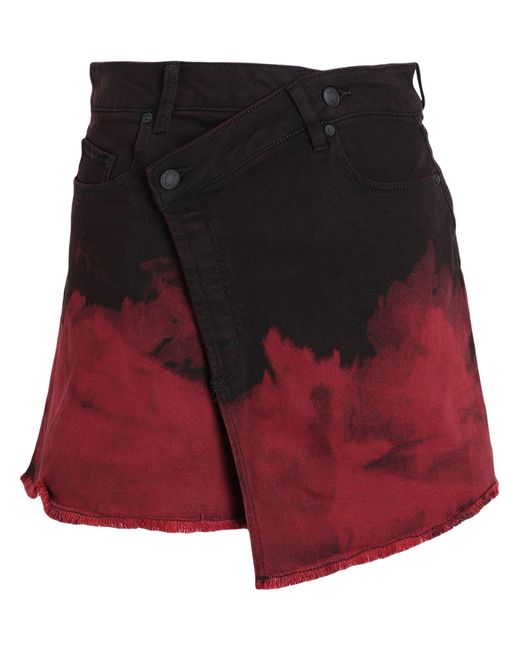 HUGO Red Denim Skirt