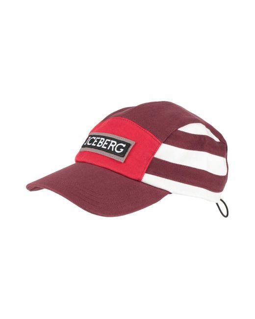 Sombrero Iceberg de hombre de color Red