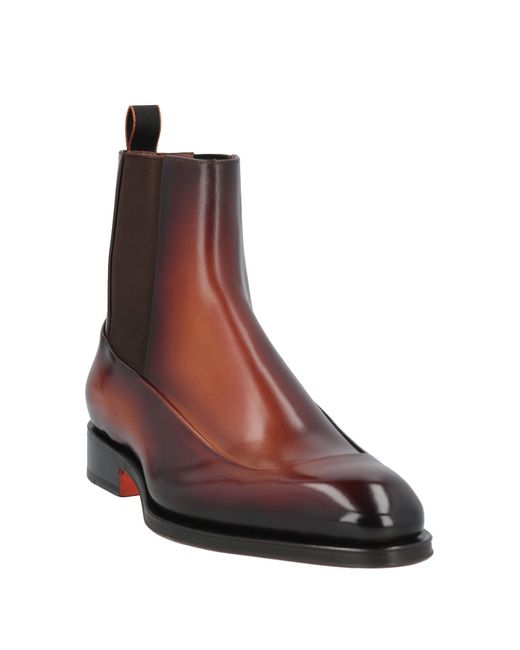Stivaletti di Santoni in Brown da Uomo