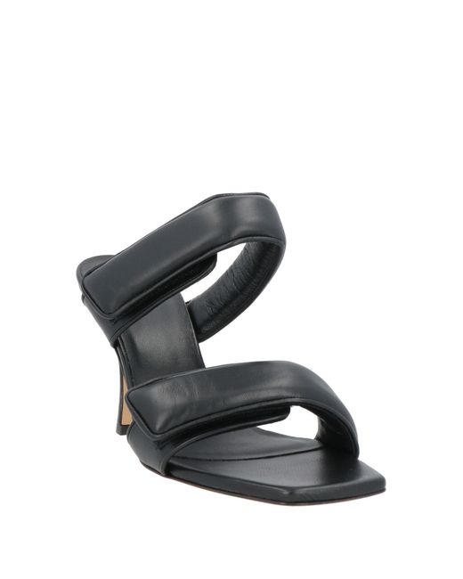 Gia Borghini Black Sandals