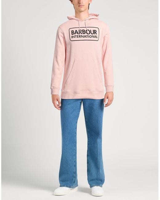 Barbour Pink Sweatshirt for men