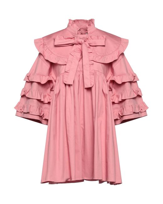 Kika Vargas Pink Mini Dress