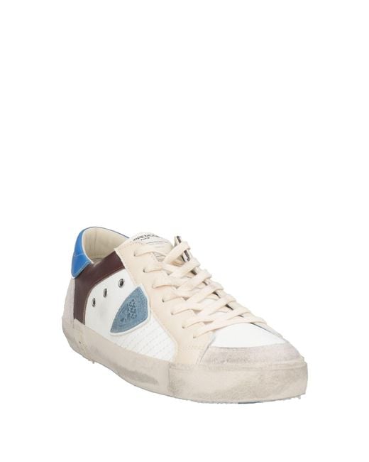 Philippe Model Blue Sneakers Leather for men