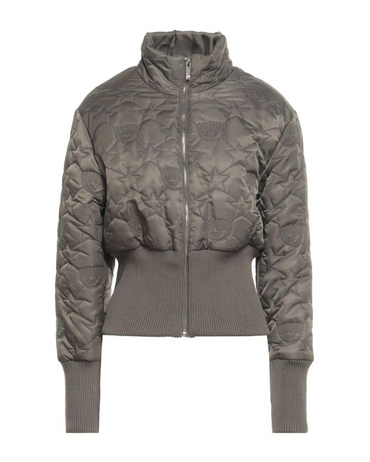 Chiara Ferragni Gray Jacket